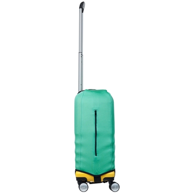 Чехол защитный для малого чемодана из неопрена S 8003-1 Мятный