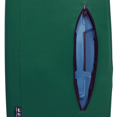 Чохол захисний для середньої валізи з дайвінгу M 9002-32 Темно-зелений (пляшковий)